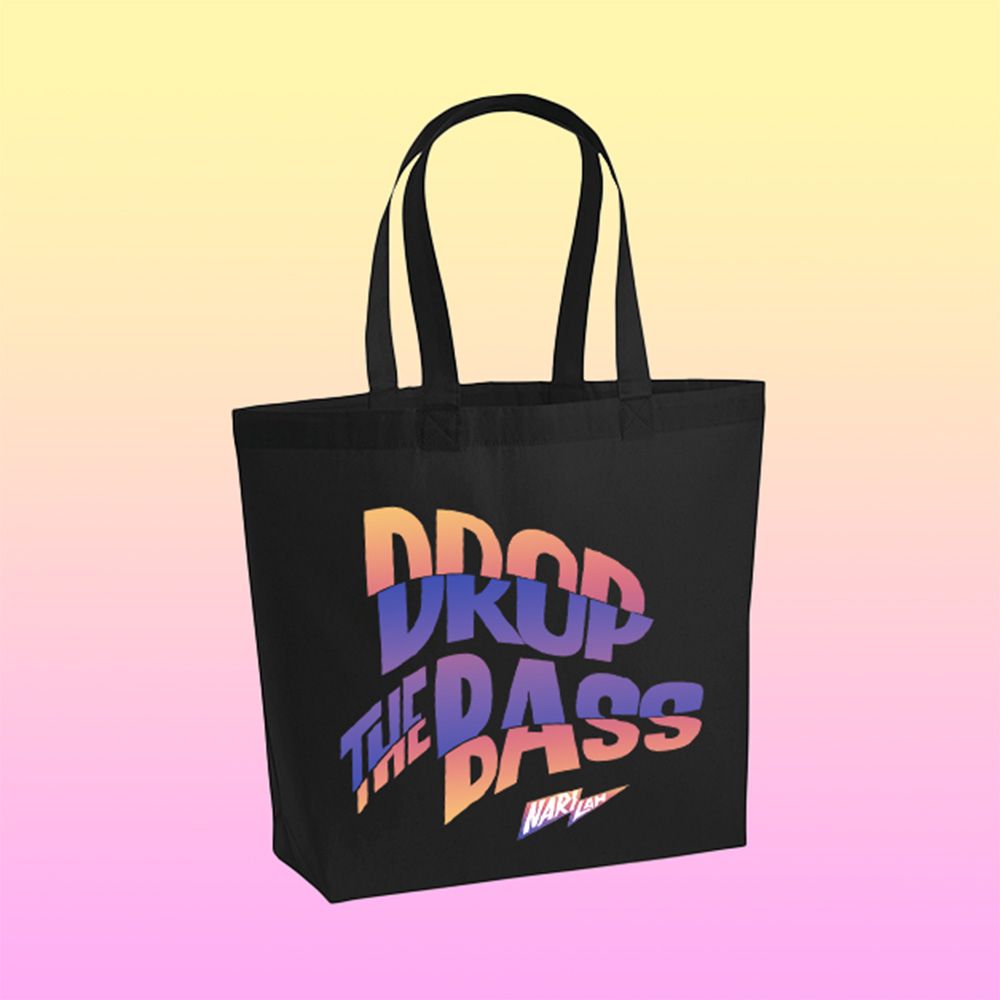 Drop The Bass Jutebeutel