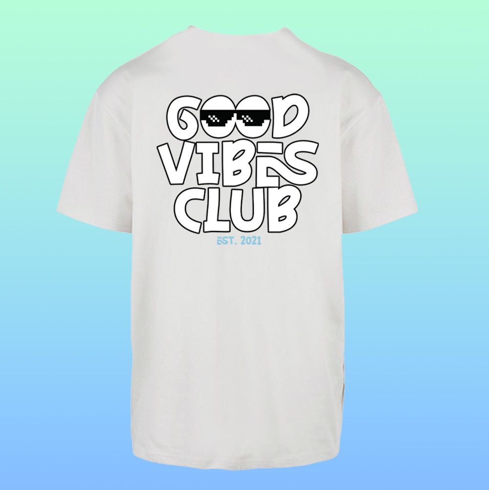 Good Vibes Club Oversize Shirt – Bild 2