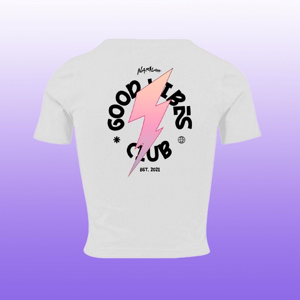 Good Vibes Club Blitz Crop Top
