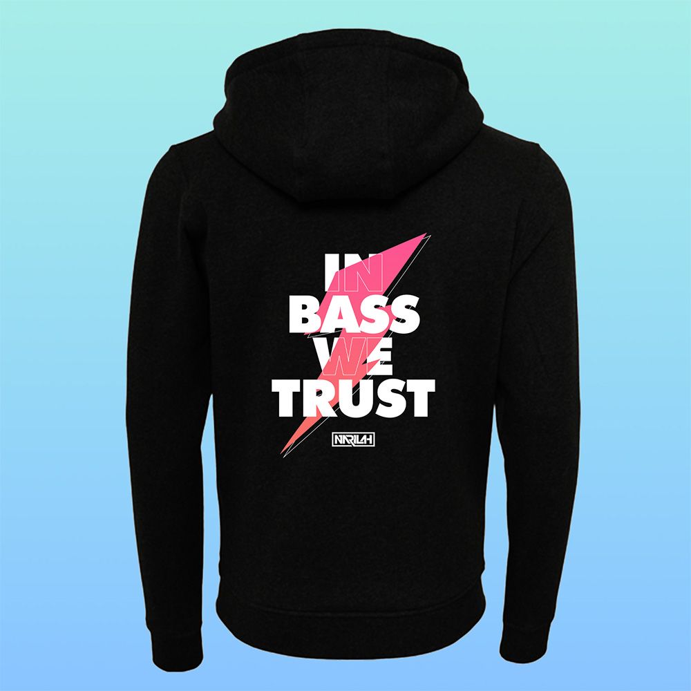 Bass We Trust Blitz Zip Hoodie – Bild 3