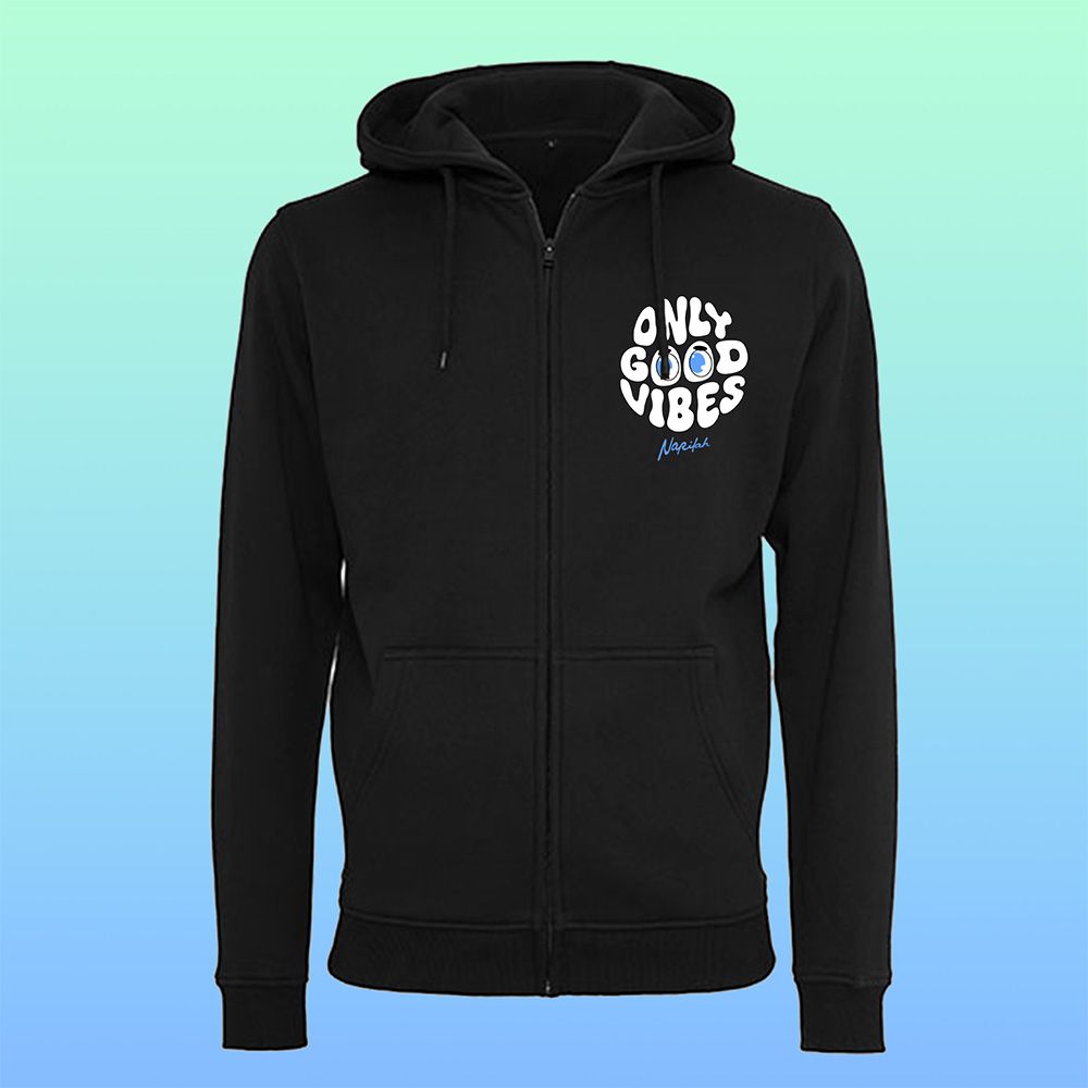Only Good Vibes Zip Hoodie